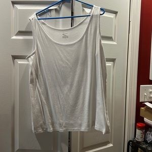 White tank top